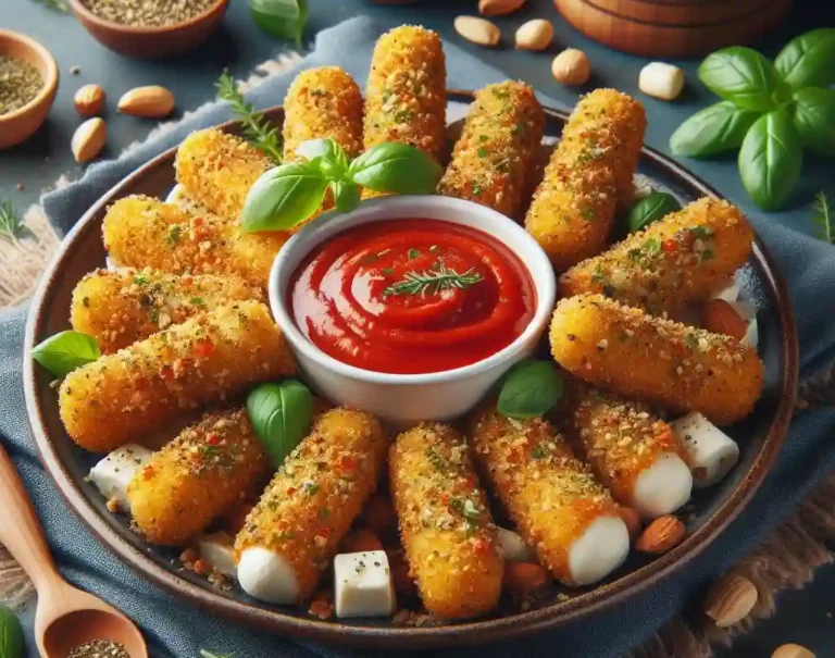 How to Make Mozzarella Sticks Without Bread Crumbs: An Innovative Recipe