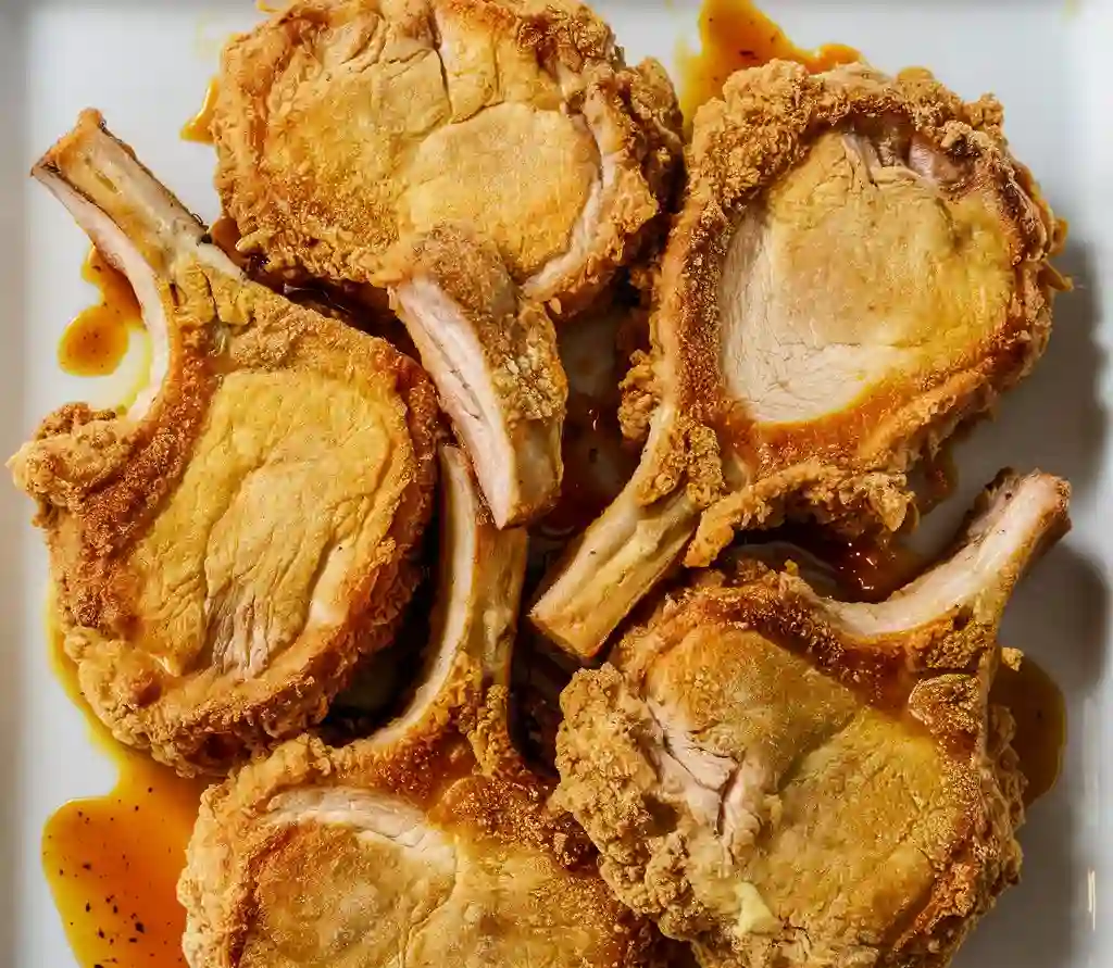 How to Fry Pork Chops with Flour and Egg: Golden and Delicious