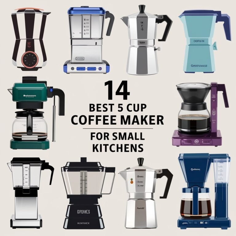 14 Best 5 Cup Coffee Maker for Small Kitchens and Singles